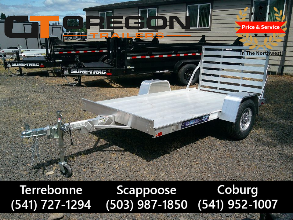 New 2026 Aluma 63 x10' ATV Trailer 3K