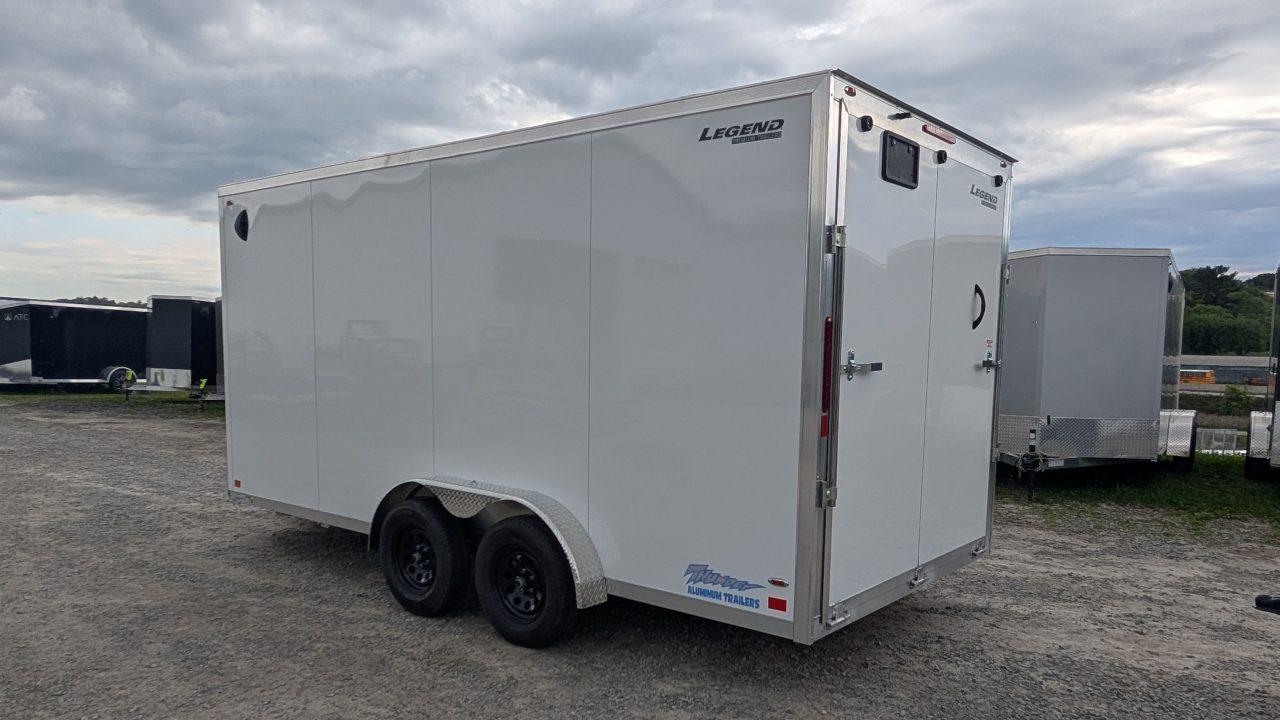 New 2026 Legend 7.5 x 16 + 2' V-Nose Thunder Cargo Trailer w/ Ramp (84" Inside!!!)