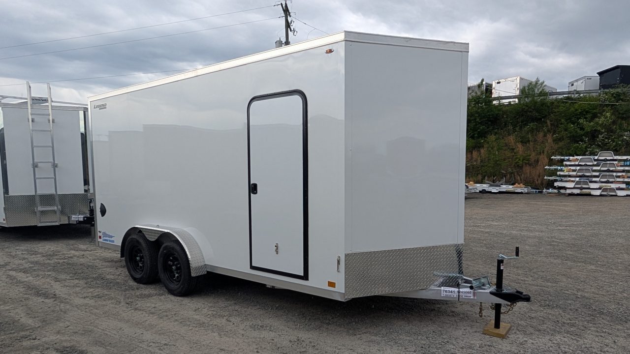 New 2026 Legend 7.5 x 16 + 2' V-Nose Thunder Cargo Trailer w/ Ramp (84" Inside!!!)