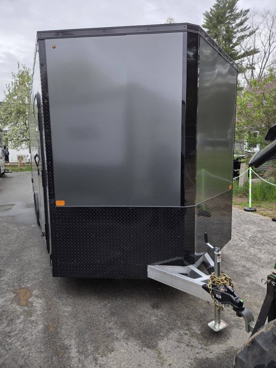 New 2026 Nitro 8.5x20 Aluminum enclosed car trailer with extra height and torsion axles with upgrades Cargo / Enclosed Trailer