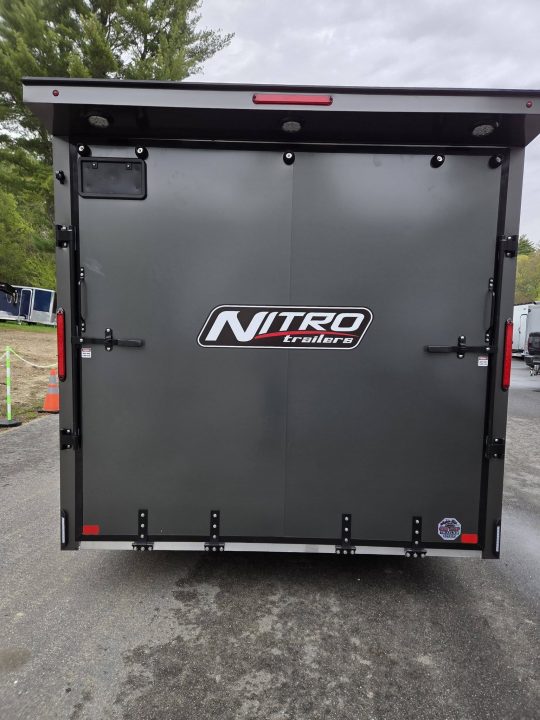 New 2026 Nitro 8.5x20 Aluminum enclosed car trailer with extra height and torsion axles with upgrades Cargo / Enclosed Trailer