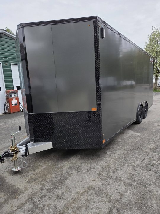 New 2026 Nitro 8.5x20 Aluminum enclosed car trailer with extra height and torsion axles with upgrades Cargo / Enclosed Trailer