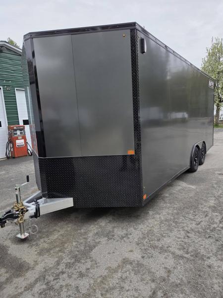 New 2026 Nitro 8.5x20 Aluminum enclosed car trailer with extra height and torsion axles with upgrades Cargo / Enclosed Trailer