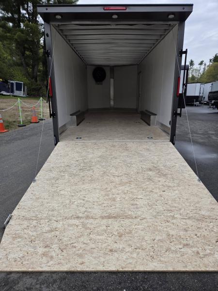 New 2026 Nitro 8.5x20 Aluminum enclosed car trailer with extra height and torsion axles with upgrades Cargo / Enclosed Trailer