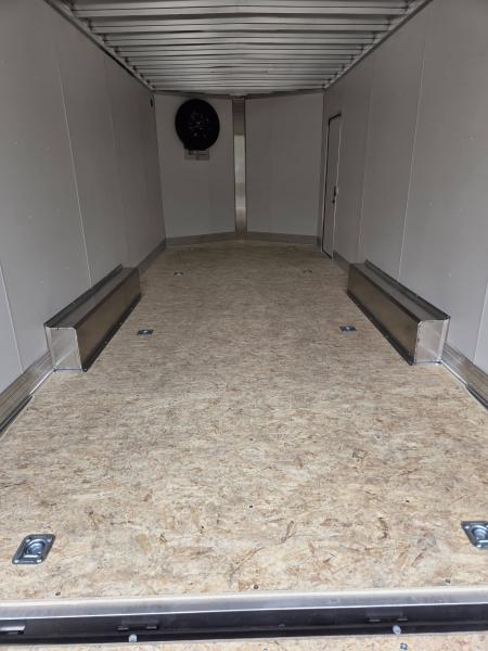 New 2026 Nitro 8.5x20 Aluminum enclosed car trailer with extra height and torsion axles with upgrades Cargo / Enclosed Trailer