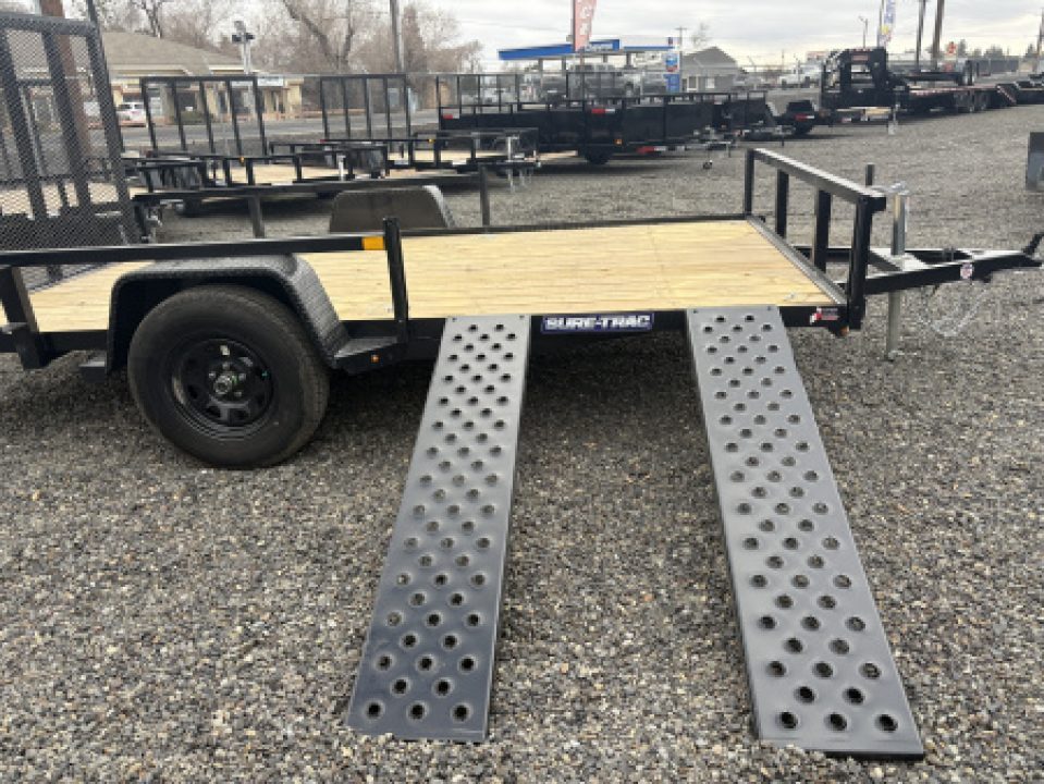 New 7X12 3k Sure-Trac Tube Top ATV Utility