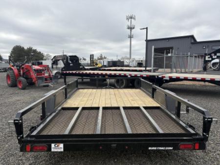 New 7X12 3k Sure-Trac Tube Top ATV Utility