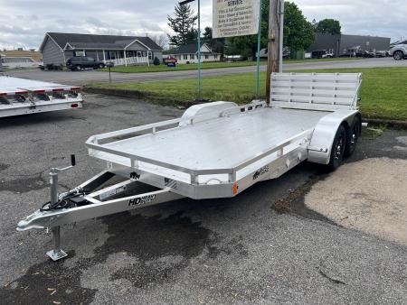 New 2026 Black Rhino LP 7x16 7K Aluminum Deck Utility Trailer