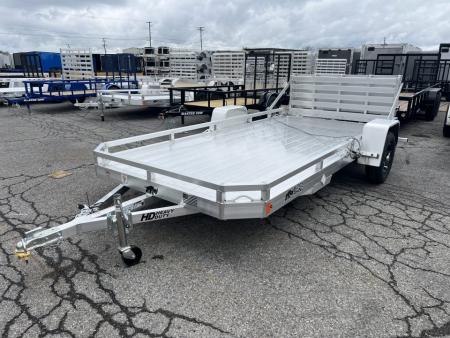 New 2026 Black Rhino LP 7x14 3K Aluminum Deck Utility Trailer