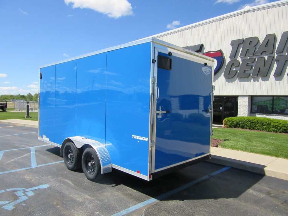 New 2026 Impact Trailers 7 x 16 FI-CQ8416-070 Cargo / Enclosed Trailer 7K / Transulcent Roof