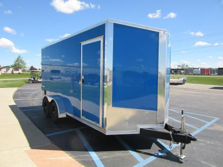 New 2026 Impact Trailers 7 x 16 FI-CQ8416-070 Cargo / Enclosed Trailer 7K / Transulcent Roof