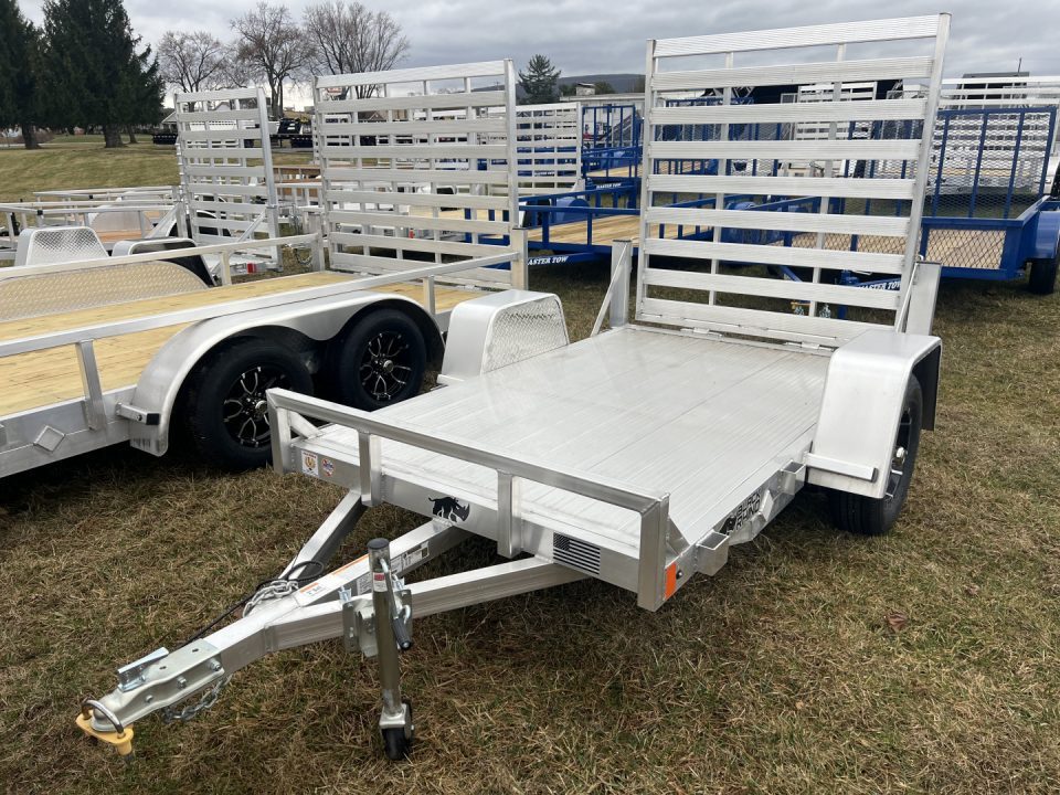 New 2026 Black Rhino UT 5X8 3K Aluminum Deck Utility Trailer