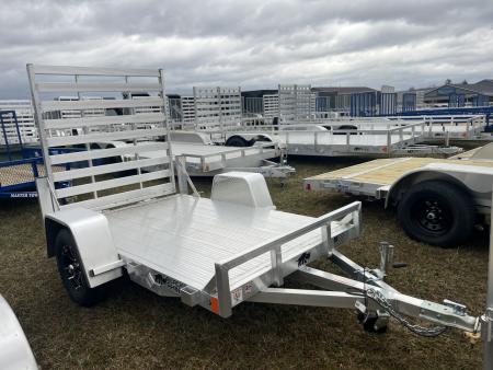 New 2026 Black Rhino UT 5X8 3K Aluminum Deck Utility Trailer
