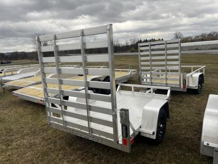 New 2026 Black Rhino UT 5X8 3K Aluminum Deck Utility Trailer