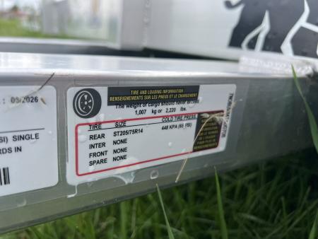 New 2026 Black Rhino UT-A 7x14 3K Utility Trailer