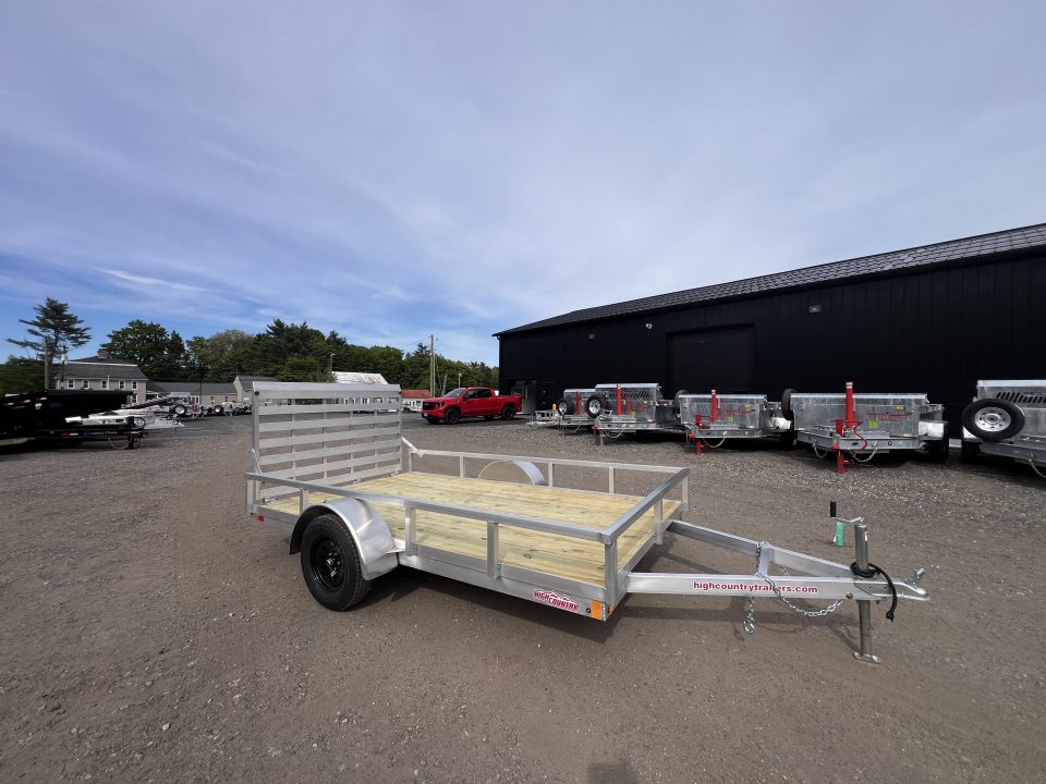 New 2026 High Country 6.5X12 All Aluminum / Utility Trailer -2990gvw