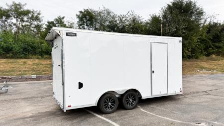 New LIGHTNING 8.5X16 ENCLOSED CARGO TRAILER - RAMP DOOR!