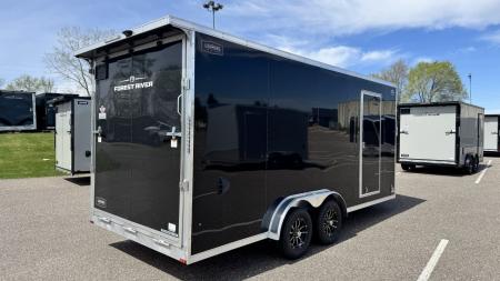 New LIGHTNING 7.5X18 ENCLOSED TRAILER WITH REAR RAMP!