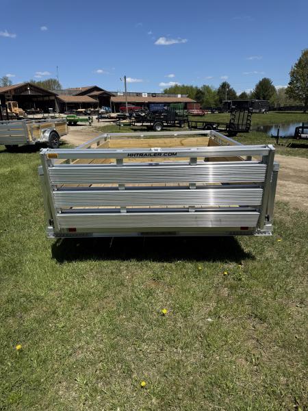 New 2026 H&H Trailers 76X10 ALUMINUM WOODSIDE Landscape Trailer