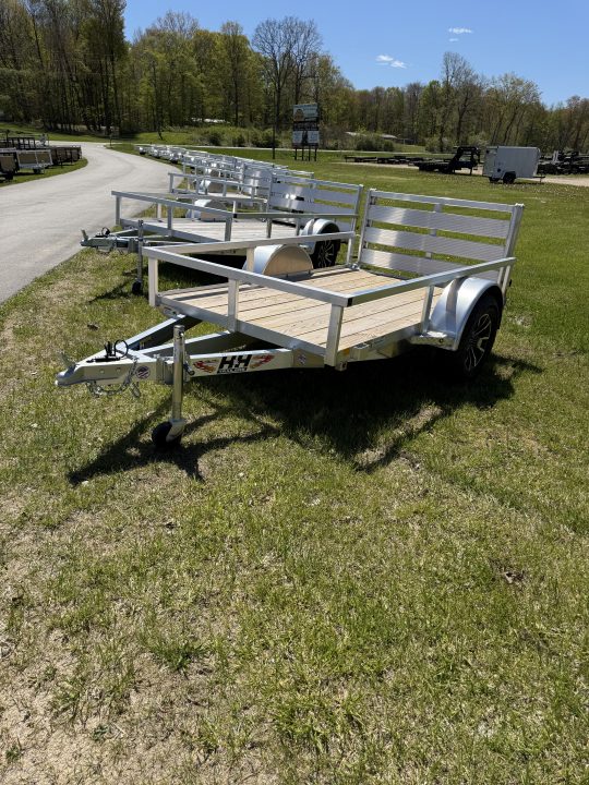 New 2026 H&H Trailers 5X8 ALUMINUM Landscape Trailer