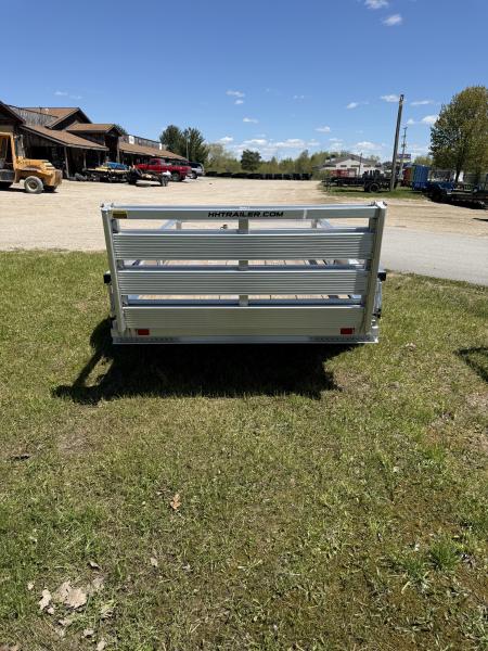 New 2026 H&H Trailers 5X8 ALUMINUM Landscape Trailer