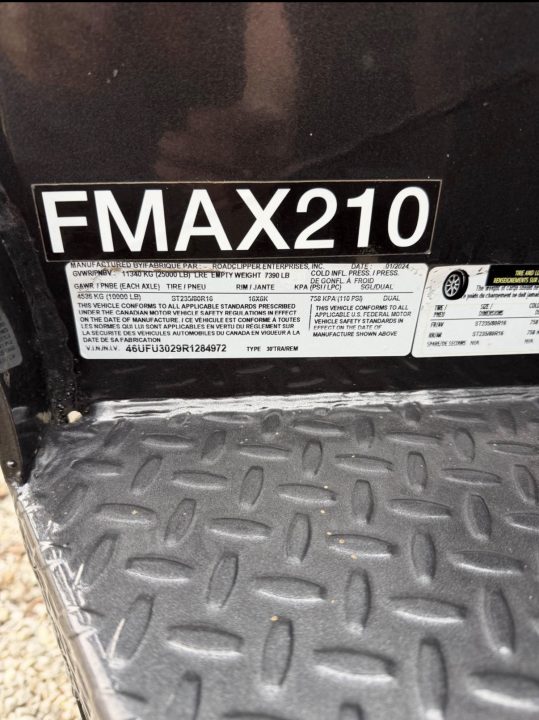 Used 2024 Diamond C Trailers FMAX 210 MR XDR 30X102 Equipment Trailer
