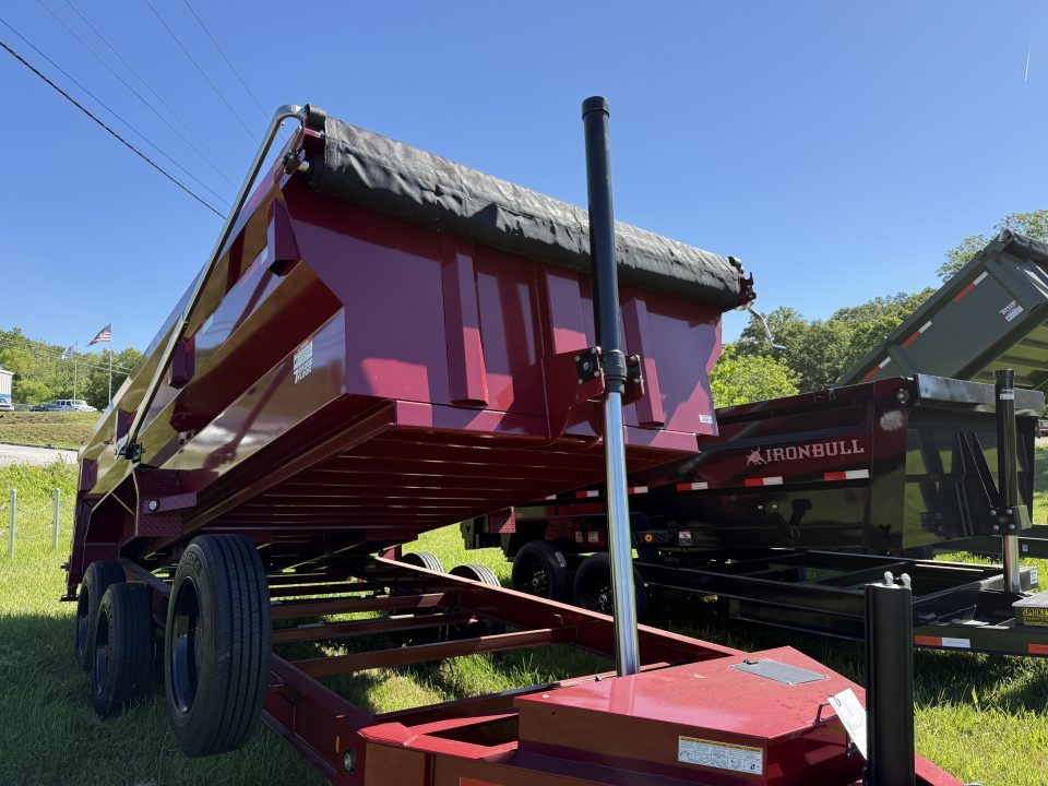 New 2026 MAXX-D DTX 17.5K 16FT TELESCOPIC Dump Trailer