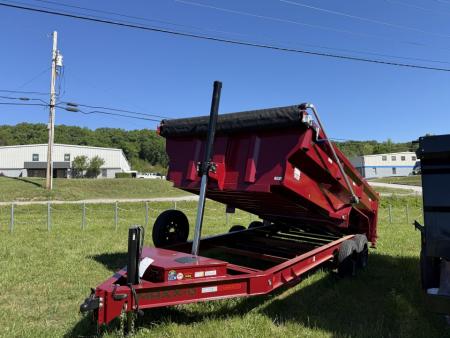New 2026 MAXX-D DTX 17.5K 16FT TELESCOPIC Dump Trailer