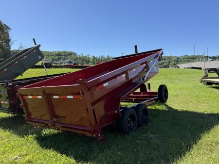 New 2026 MAXX-D DTX 17.5K 16FT TELESCOPIC Dump Trailer