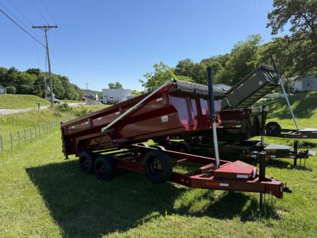 New 2026 MAXX-D DTX 17.5K 16FT TELESCOPIC Dump Trailer