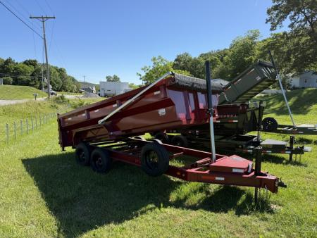 New 2026 MAXX-D DTX 17.5K 16FT TELESCOPIC Dump Trailer