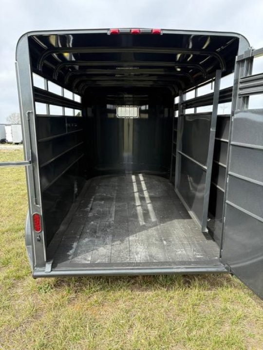 New 2026 Calico Trailers 6x14x7 Tandem 7K Livestock Trailer