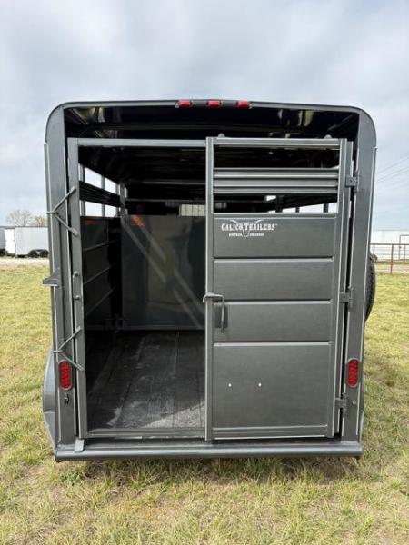 New 2026 Calico Trailers 6x14x7 Tandem 7K Livestock Trailer