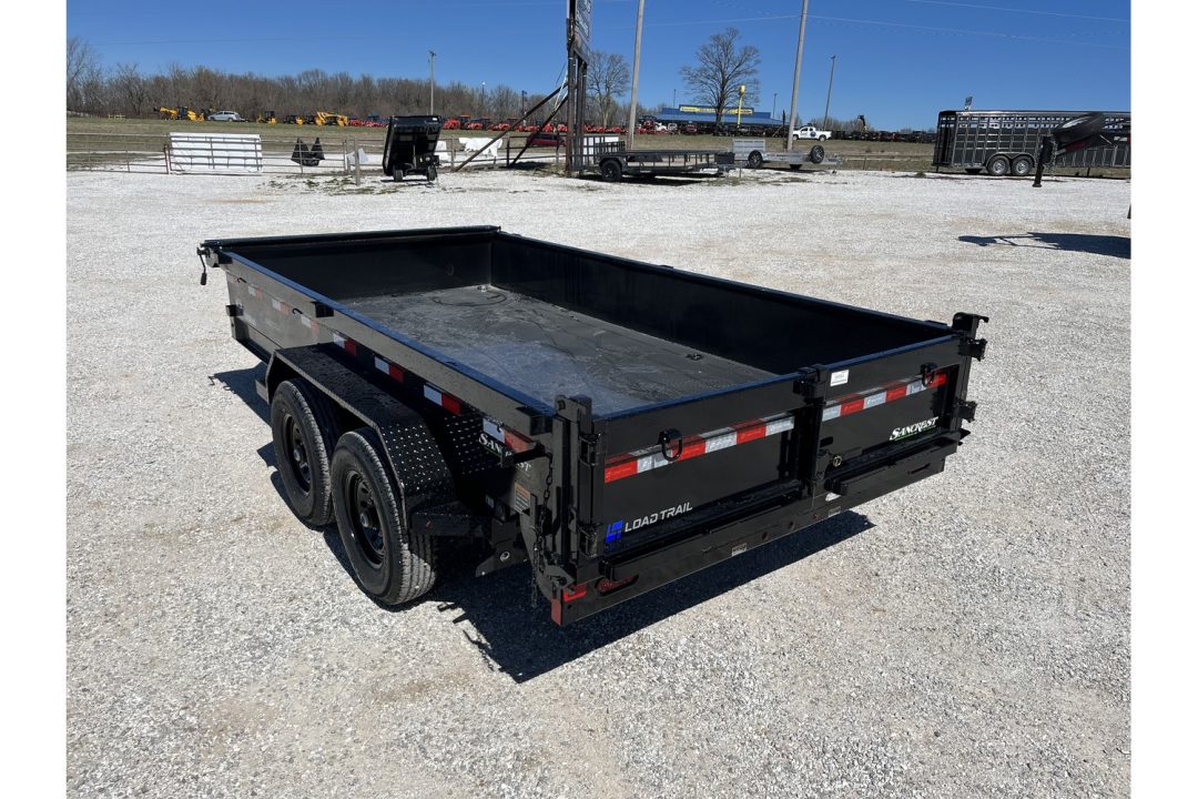 New 2026 Load Trail 83x14 14K TANDEM DUMP W/ 18" DUMP SIDES/ SLIDE IN RAMPS