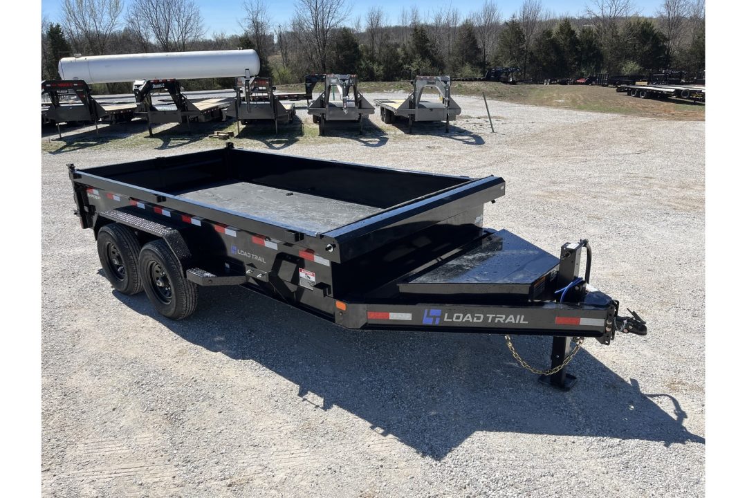 New 2026 Load Trail 83x14 14K TANDEM DUMP W/ 18" DUMP SIDES/ SLIDE IN RAMPS