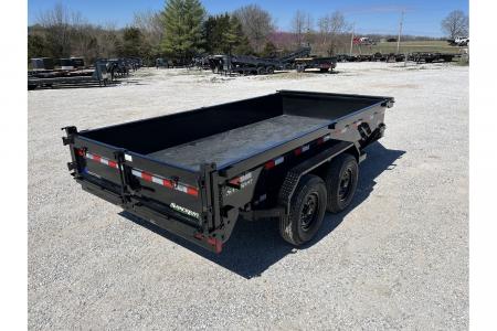 New 2026 Load Trail 83x14 14K TANDEM DUMP W/ 18" DUMP SIDES/ SLIDE IN RAMPS