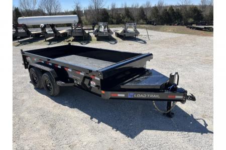 New 2026 Load Trail 83x14 14K TANDEM DUMP W/ 18" DUMP SIDES/ SLIDE IN RAMPS
