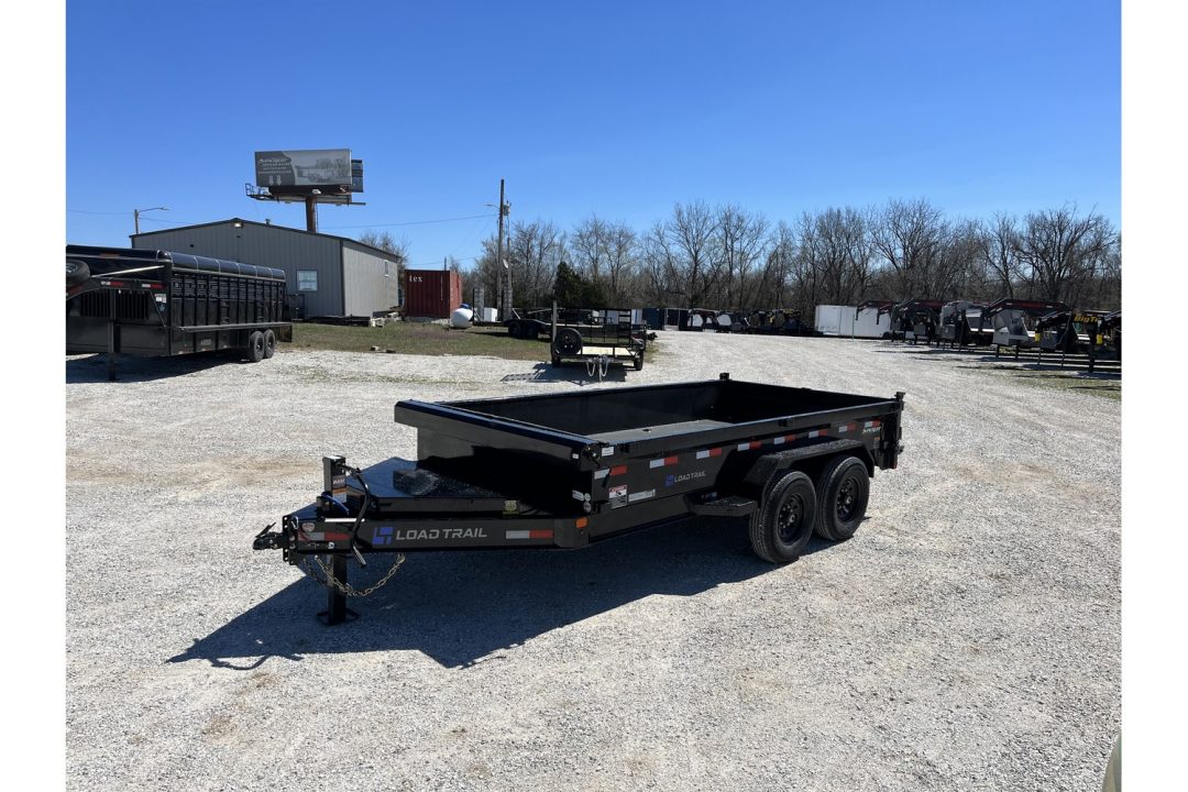 New 2026 Load Trail 83x14 14K TANDEM DUMP W/ 18" DUMP SIDES/ SLIDE IN RAMPS