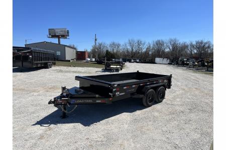 New 2026 Load Trail 83x14 14K TANDEM DUMP W/ 18  DUMP SIDES/ SLIDE IN RAMPS