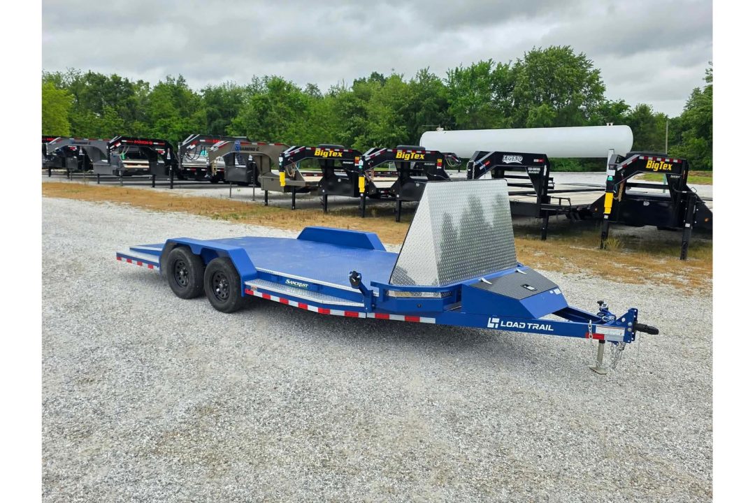 New 2026 Load Trail 83x18 7K CH W/ 4' DOVE/ STEEL FLOOR/ SLIDE IN RAMPS/ REMOVABLE FENDERS