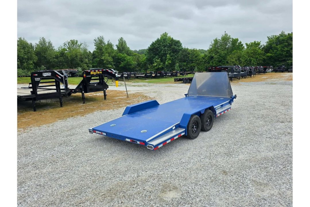 New 2026 Load Trail 83x18 7K CH W/ 4' DOVE/ STEEL FLOOR/ SLIDE IN RAMPS/ REMOVABLE FENDERS