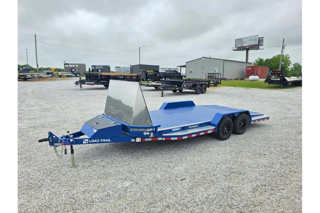 New 2026 Load Trail 83x18 7K CH W/ 4' DOVE/ STEEL FLOOR/ SLIDE IN RAMPS/ REMOVABLE FENDERS