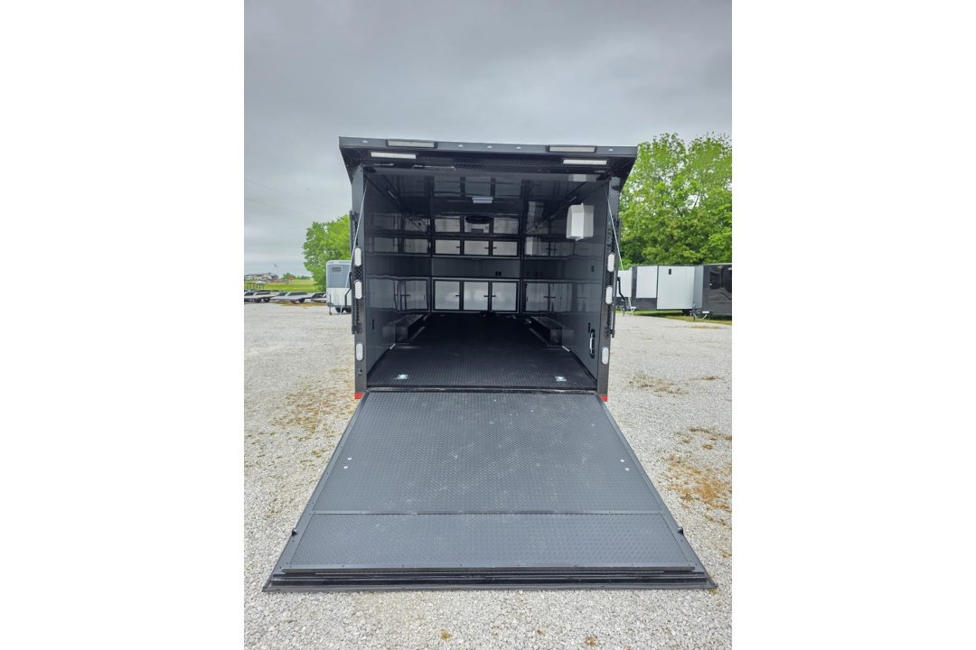 New 2026 Rock Solid Cargo 8.5X26 TANDEM CARGO W/ RAMP DOOR/ RACE PKG/ .08 SCREWLESS/ BLACKOUT PKG/