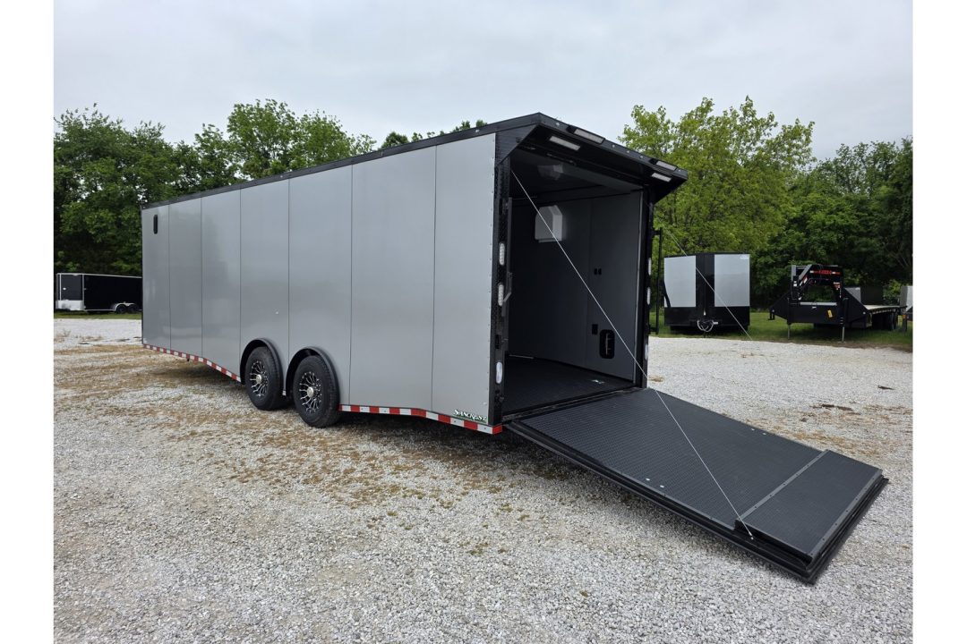 New 2026 Rock Solid Cargo 8.5X26 TANDEM CARGO W/ RAMP DOOR/ RACE PKG/ .08 SCREWLESS/ BLACKOUT PKG/