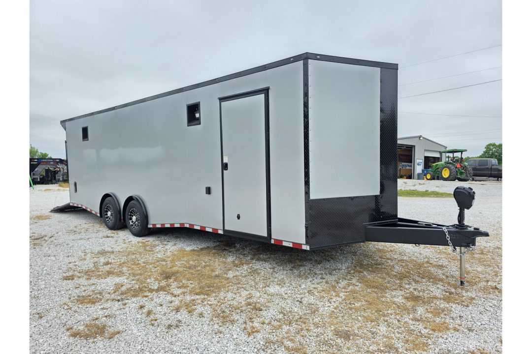 New 2026 Rock Solid Cargo 8.5X26 TANDEM CARGO W/ RAMP DOOR/ RACE PKG/ .08 SCREWLESS/ BLACKOUT PKG/