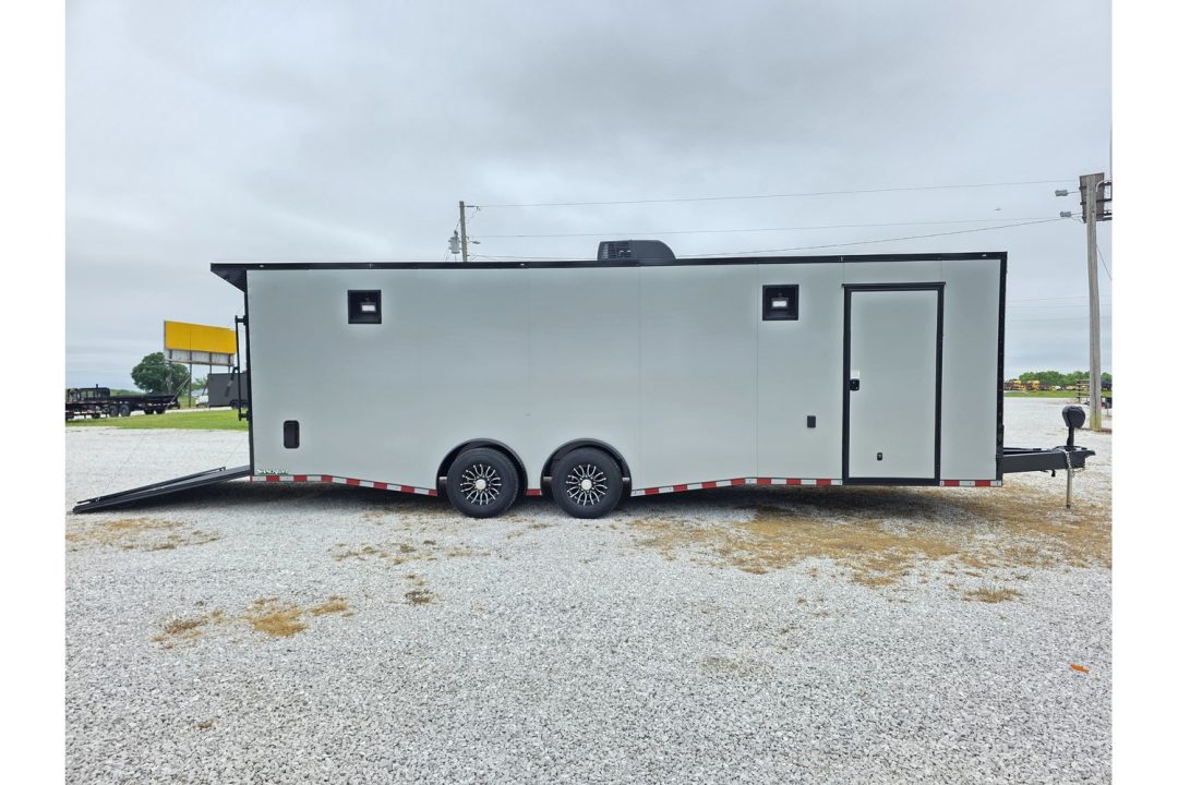 New 2026 Rock Solid Cargo 8.5X26 TANDEM CARGO W/ RAMP DOOR/ RACE PKG/ .08 SCREWLESS/ BLACKOUT PKG/