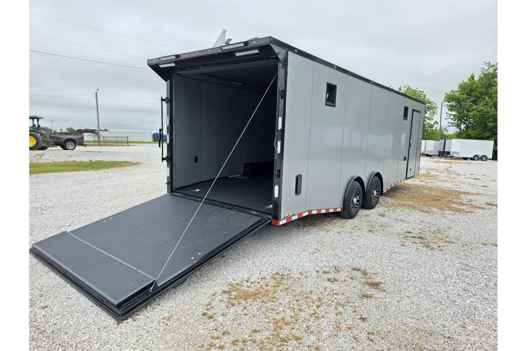 New 2026 Rock Solid Cargo 8.5X26 TANDEM CARGO W/ RAMP DOOR/ RACE PKG/ .08 SCREWLESS/ BLACKOUT PKG/
