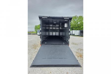 New 2026 Rock Solid Cargo 8.5X26 TANDEM CARGO W/ RAMP DOOR/ RACE PKG/ .08 SCREWLESS/ BLACKOUT PKG/
