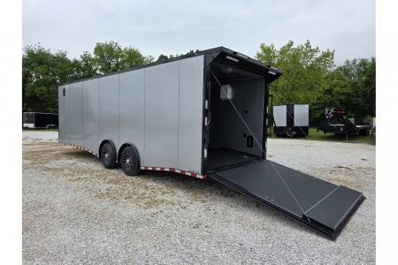 New 2026 Rock Solid Cargo 8.5X26 TANDEM CARGO W/ RAMP DOOR/ RACE PKG/ .08 SCREWLESS/ BLACKOUT PKG/
