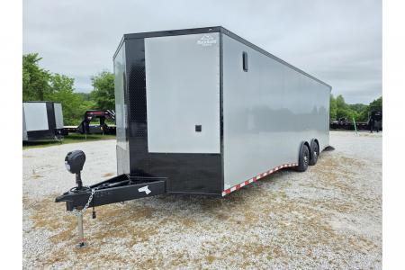 New 2026 Rock Solid Cargo 8.5X26 TANDEM CARGO W/ RAMP DOOR/ RACE PKG/ .08 SCREWLESS/ BLACKOUT PKG/